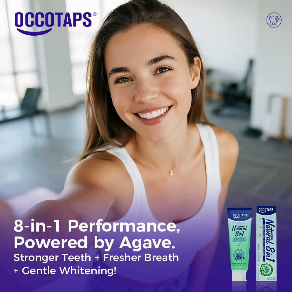 Agave Natural + Whitening Teeth Toothpaste [Fluoride-Free+Niacinamide]