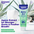 [2 PCS] Agave Natural + Whitening Teeth Toothpaste [Fluoride-Free+Niacinamide]